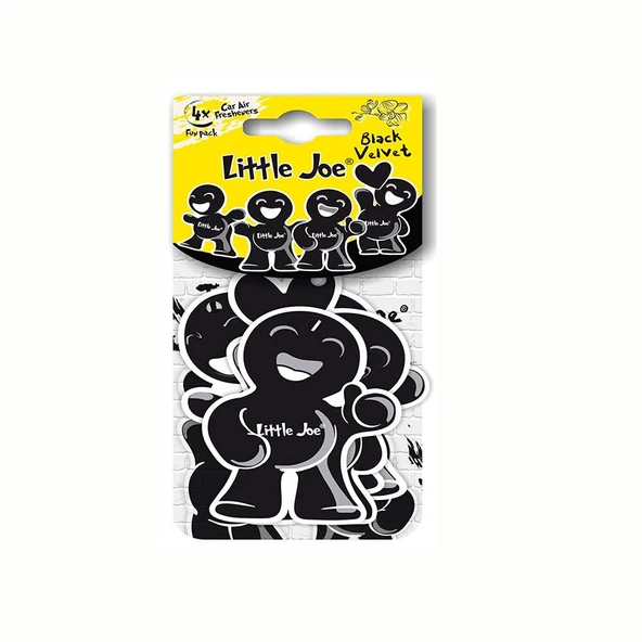 Little Joe Black Velvet Ayna Altı Asma Koku 4 Adet ürün görseli 1