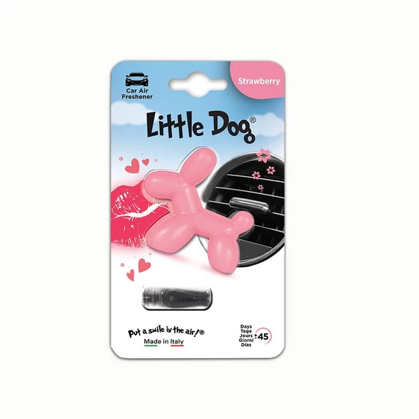 Little Dog Araba Kokusu Strawberry (Çilek) ürün görseli 1
