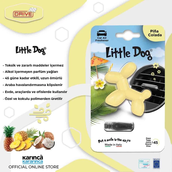 Little Dog Araba Kokusu Pina Colada - Resim 3