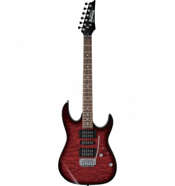 Ibanez GRX70QA-TRB Elektro Gitar (KILIF+ASKI+PENA+JAK KABLO) ürün görseli 1