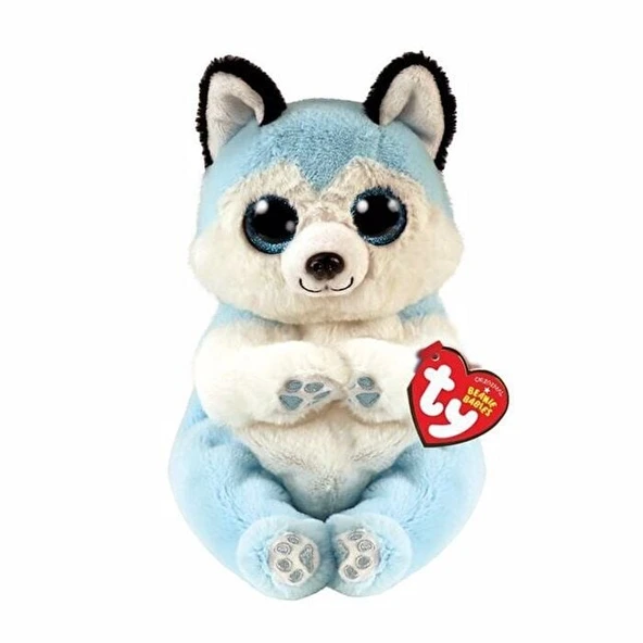 Ty Beanie Babies Mavi Peluş Husky Köpek Thunder 15 cm ürün görseli 1