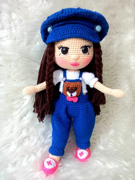 Deniz Naz Bebek Amigurumi Organik Oyuncak ürün görseli 1