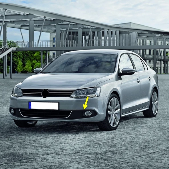 VW Jetta 2011-2014 Ön Tampon Sol Sis Farı Çerçevesi 5C6853665A ürün görseli 1
