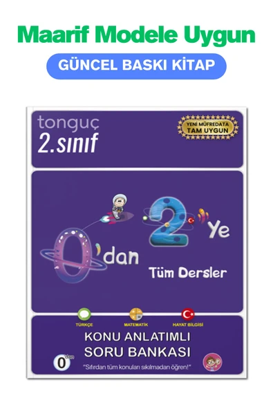 0dan 2ye Konu Anlatımlı Soru Bankası Seti - Tonguç Yayınları ürün görseli 1