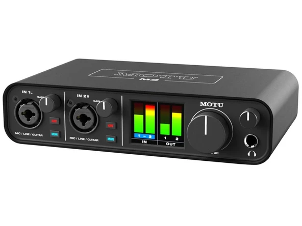 Motu M2 (Yüksek kalite 2x2 USB-C Ses Kartı) ürün görseli 1