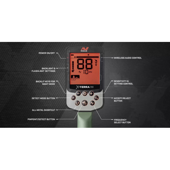 Minelab Dedektör X Terra Pro Dedektör - Resim 2