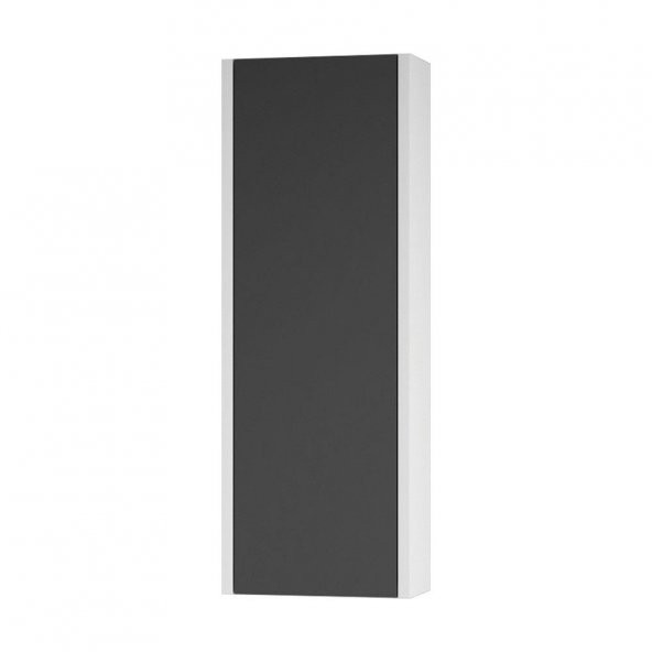 Denko Natalia 25 cm MDF Antrasit Gri Banyo Boy Dolabı ürün görseli 1