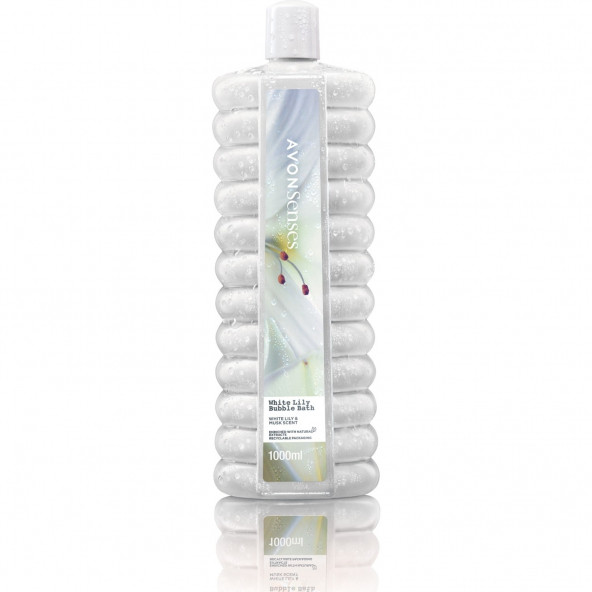 Avon Senses White Lily Banyo Köpüğü 1000 ml ürün görseli 1