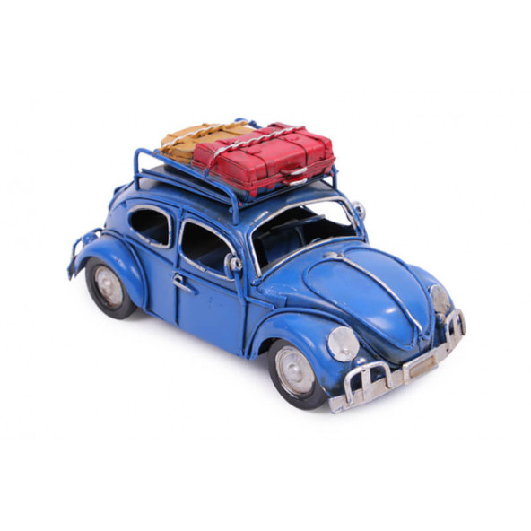 El Yapımı Eskitilmiş Metal Araba Volkswagen-1210A-5492S Model-M206-2 ürün görseli 1