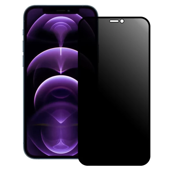 Bufalo iPhone 12 / 12 Pro ESD Anti Static Hayalet Privacy Cam Ekran Koruyucu ürün görseli 1