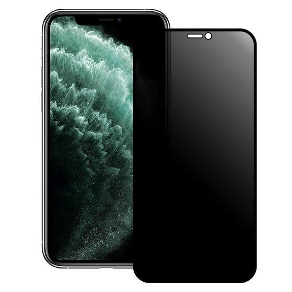 Bufalo iPhone 11 Pro Max ESD Anti Static Hayalet Privacy Cam Ekran Koruyucu ürün görseli 1