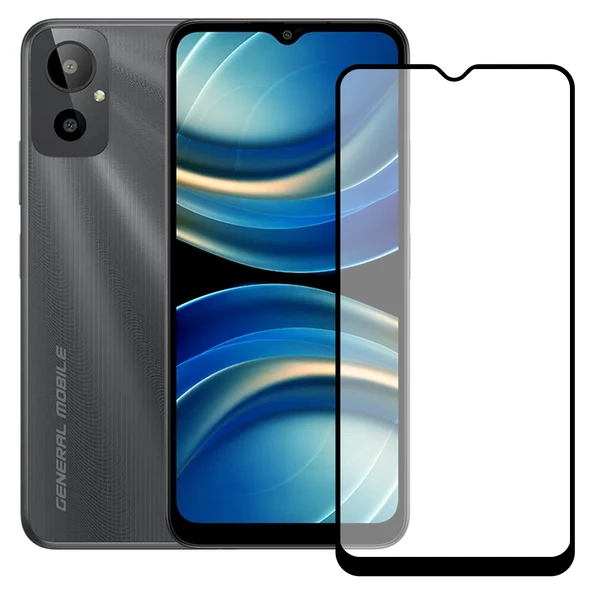 Bufalo General Mobile GM 23 SE Seramik Mat 9D Tam Kaplama Ekran Koruyucu ürün görseli 1