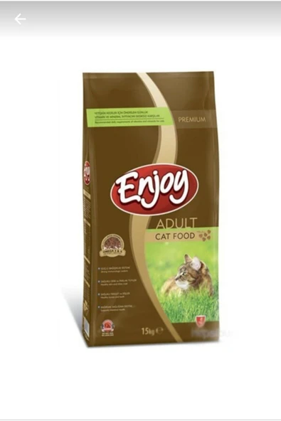 Enjoy Tavuklu Yetişkin Kedi Maması 15 Kg ürün görseli 1