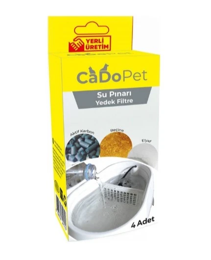 Cado Pet Su Pınarı Kartuşu 3 lü ürün görseli 1