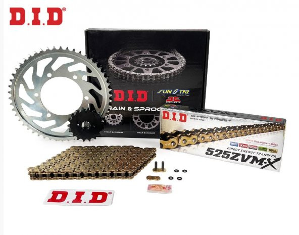 Did Zvm-x-Jt 2022-2023 Honda CBR 1000 RR-R Fireblade SP Uyumlu Zincir Dişli Set Gold (Sarı) Renk ürün görseli 1