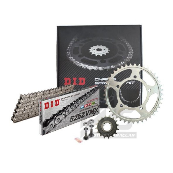 Did Zvm-x-Sunstar 2022-2023 Honda CBR 1000 RR-R Fireblade SP Uyumlu Zincir Dişli Set Çelik Renk ürün görseli 1