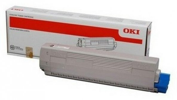 Oki C532-542 MC563-573 7bin Sayfa Black Siyah Toner 46490608 ürün görseli 1