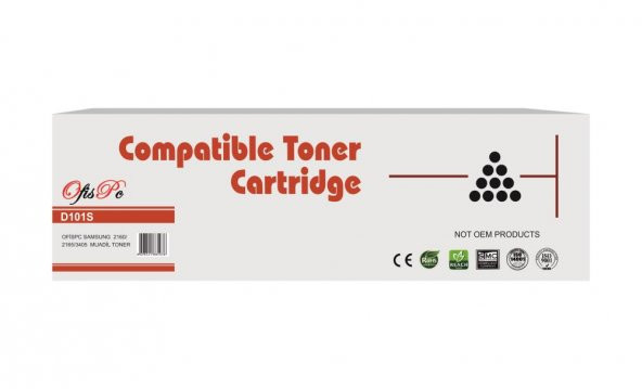 OfisPc Samsung Mlt-D101S ÇİPLİ Muadil Toner SCX-3400-3400F-3405-3405F-3405W-3405FW 2165 ürün görseli 1