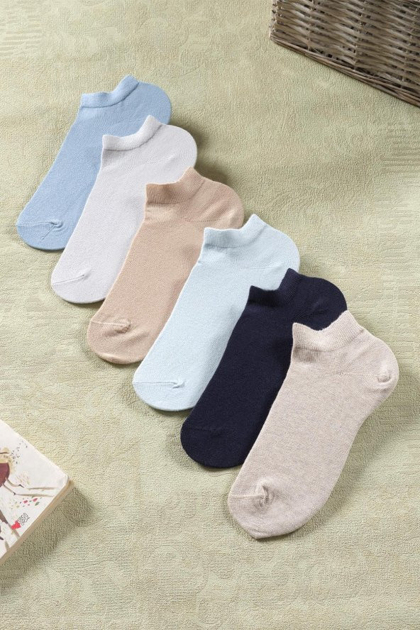 5 Çift Unisex Kısa Çorap | Extra Soft Unisex Pamuklu Patik Çorap ürün görseli 1