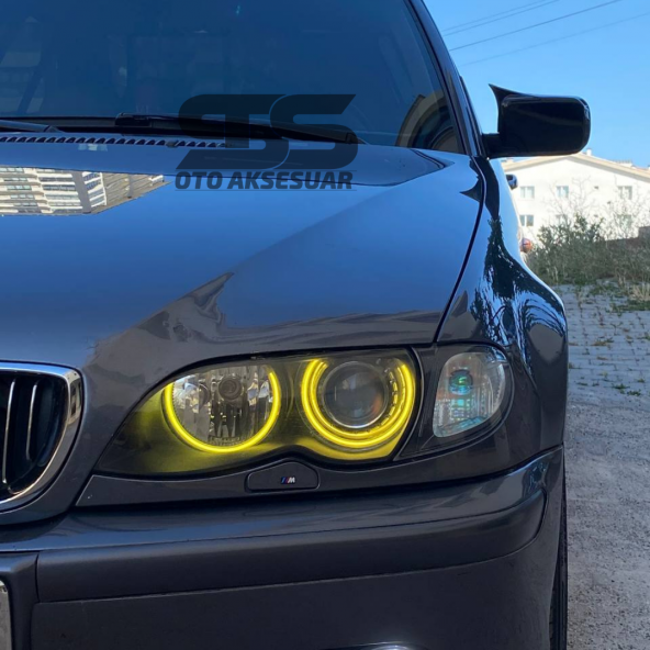 Bmw E46 Batman Yarasa Ayna Kapağı Piona Black 1998 - 2005 Arası Kasalara Uyumlu ürün görseli 1