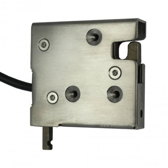 Paslanmaz Çelik Elektrikli Dolap/Otomat Kilidi MD1220LS-H ürün görseli 1