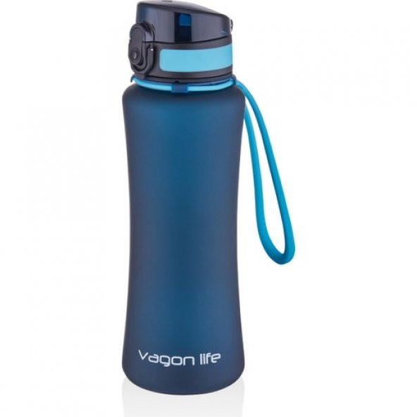 Uzspace Tritan Su Matarası 550ml Vgn011 Lacivert ürün görseli 1