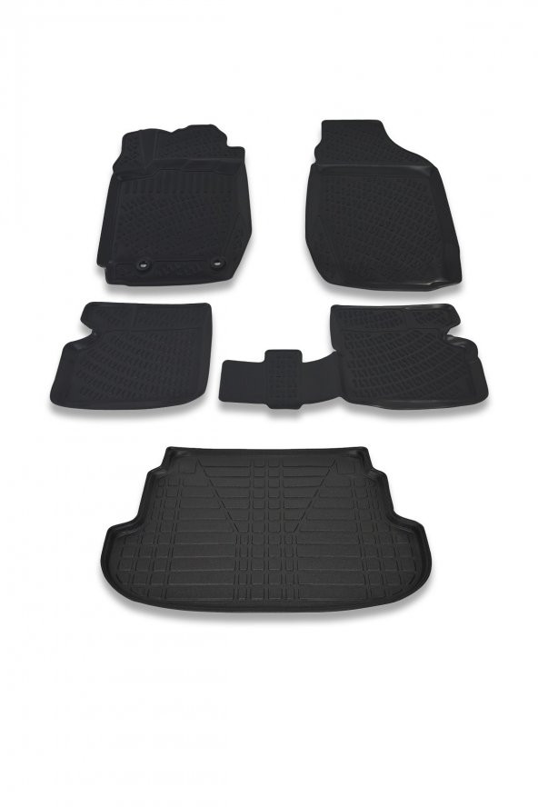 Toyota Corolla Sw 2003-2007 Paspas Ve Bagaj Havuzu Seti ürün görseli 1