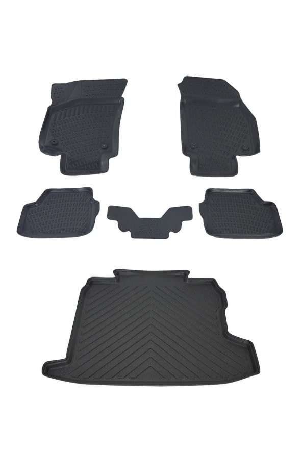 Opel Astra H Sedan 2007-2015 Havuzlu Paspas ve Bagaj Seti Bizymo ürün görseli 1