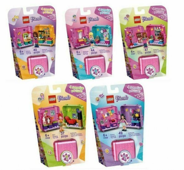 LEGO Friends Play Cube 41405 - 41406 - 41407 - 41408 - 41409 ürün görseli 1