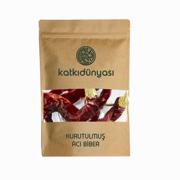 Kurutulmuş Acı Biber Saplı 100 Gr ürün görseli 1