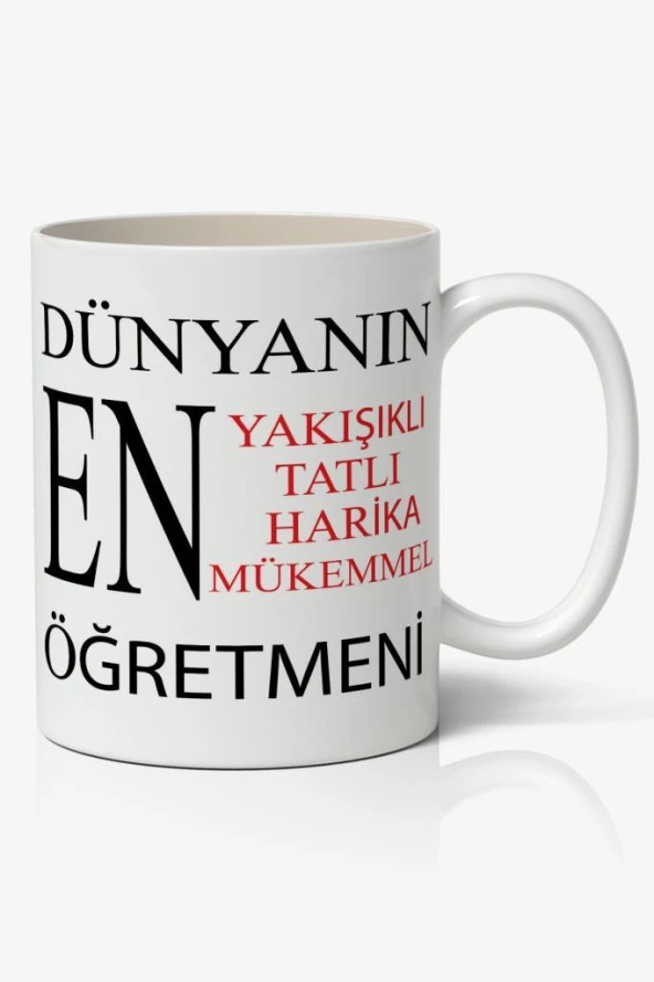 Öğretmenler Günü Baskılı Kupa Bardak Baskılı Kahve Kupa Bardak ürün görseli 1