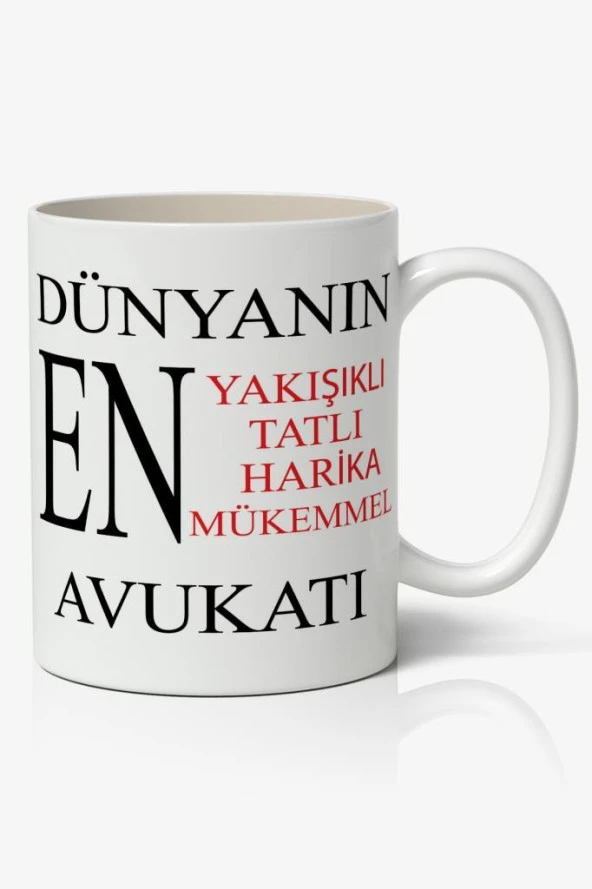 Avukatlar Günü Temalı Baskılı Kupa Bardak Baskılı Kahve Kupa Bardak ürün görseli 1