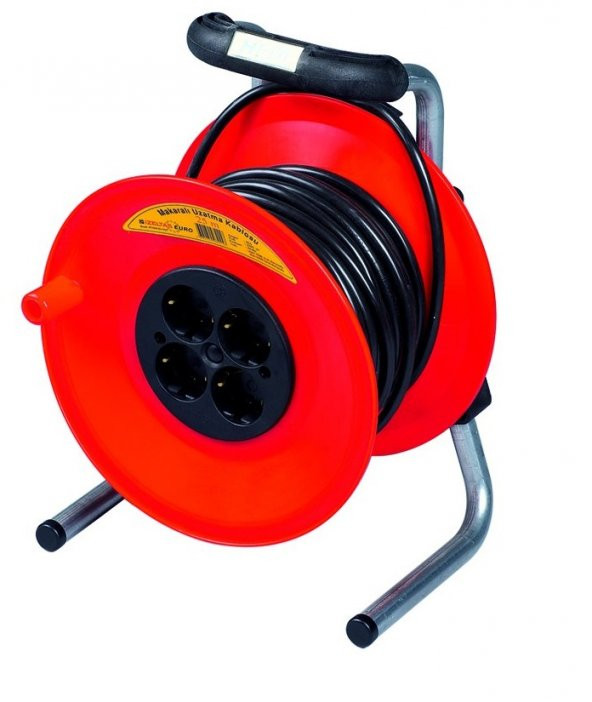 İzeltaş 0741050050 Makaralı Uzatma Kablosu 50 Metre ürün görseli 1
