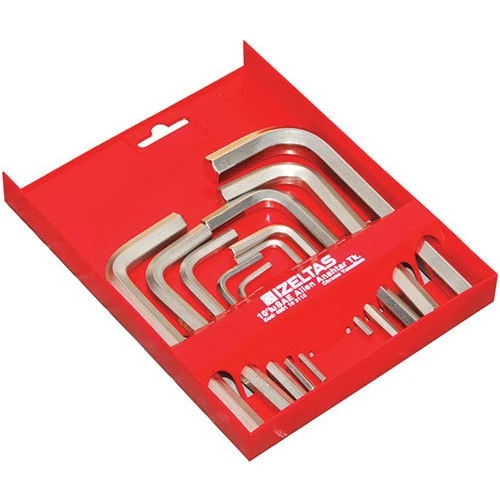 İzeltaş 4901003112 Allen Anahtar Takımı SAE 12'li Set ürün görseli 1