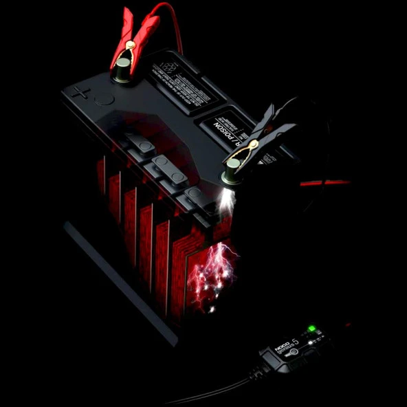 NOCO GENIUS5 6V/12V 120A Akıllı Akü Şarj ve Akü Bakım/Desülfatör ürün görseli 1