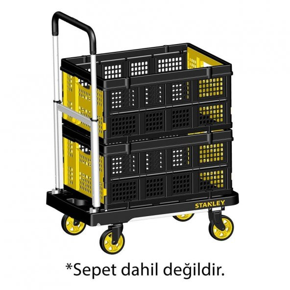 STANLEY FATMAX FX712 120Kg Profesyonel Katlanabilir Paket Taşıma Arabası ürün görseli 1