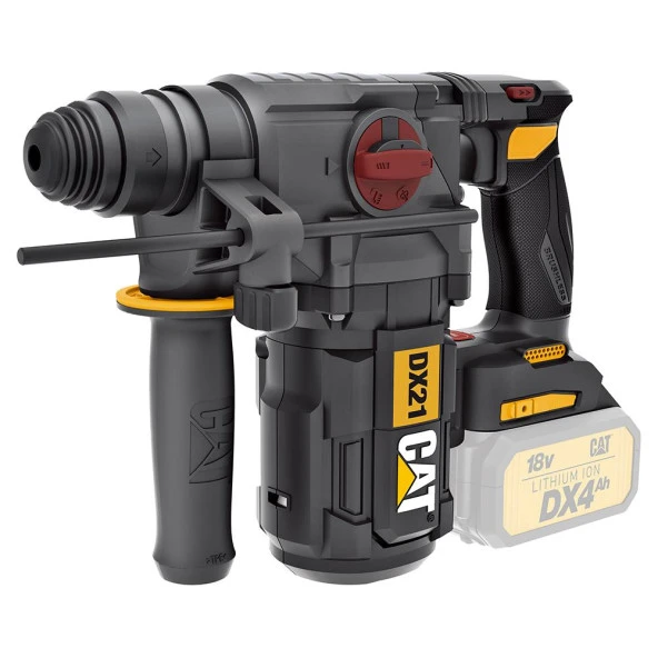 CAT DX21B 18Volt 2.2J Kömürsüz Profesyonel SDS-Plus Pnömatik Kırıcı/Delici (Akü Dahil Değildir) ürün görseli 1