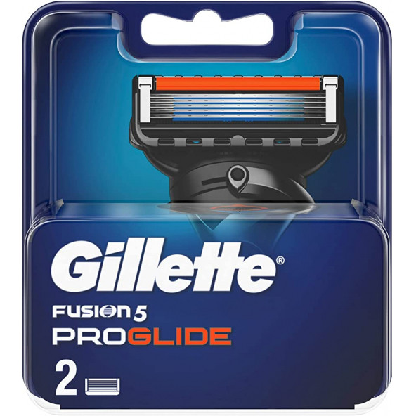 Gillette Fusion5 Proglide 2'Li Yedek Tıraş Bıçağı ürün görseli 1