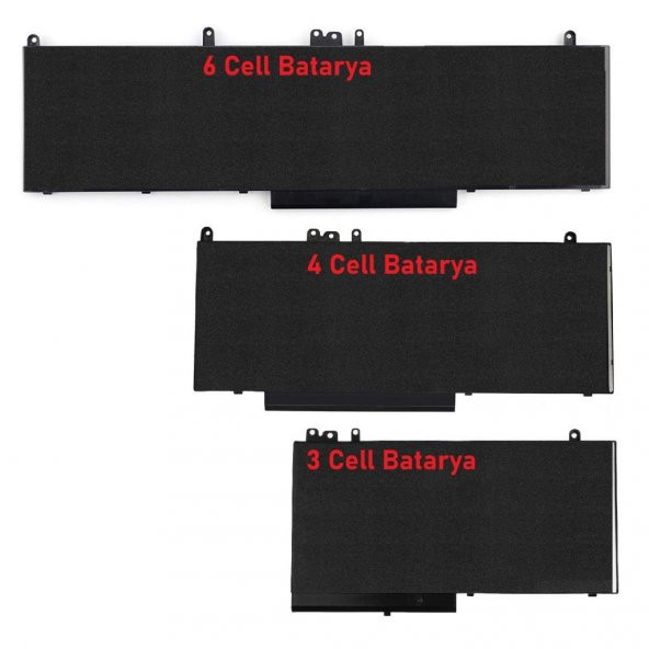 Dell Precision M3510 Notebook Bataryası - Pili - 4 Cell - Resim 6