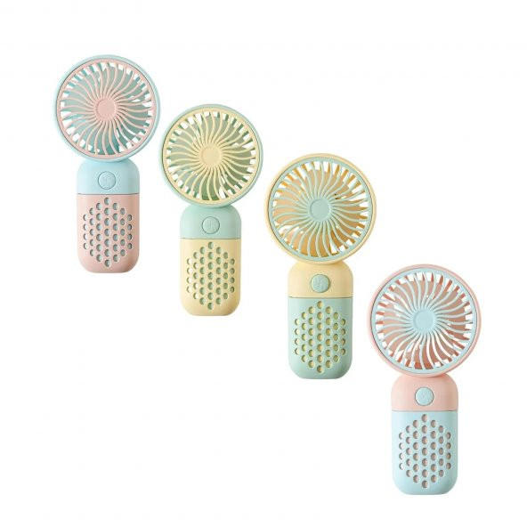 Concord CF01 Taşınabilir Mini Fan Şarjlı Vantilatör - Resim 2