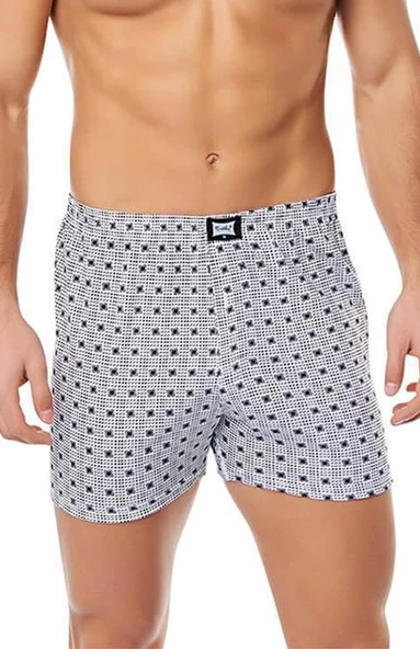 Tutku 116 Penye Desenli Erkek Boxer ürün görseli 1