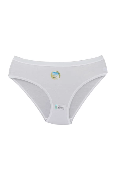 Kadın Bambu 3 Lü Külot Slip Berrak-11554 - Resim 3