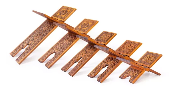 Yakmalı Ahşap Rahle (Battal Boy - 75 cm) - Resim 6