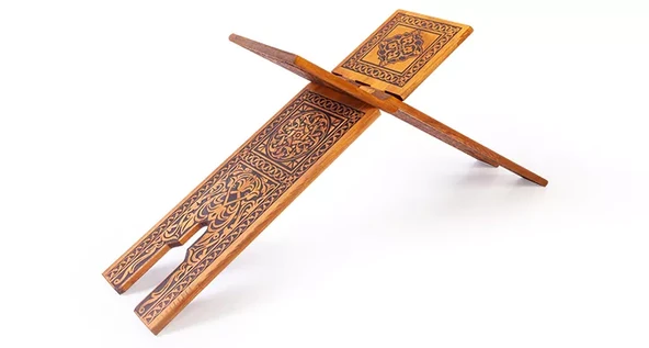 Yakmalı Ahşap Rahle (Battal Boy - 75 cm) - Resim 2