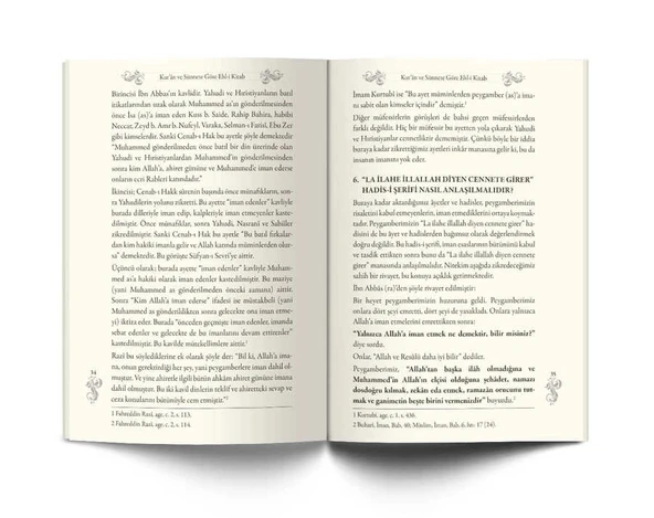 Kur'an ve Sünnete Göre Ehl-i Kitab ürün görseli 1