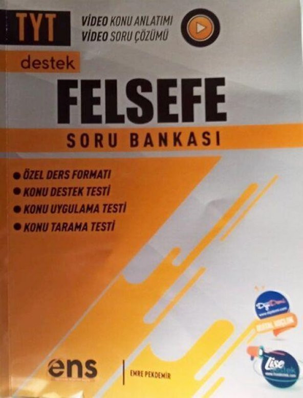 TYT Felsefe Soru Bankası ENS Yayıncılık ürün görseli 1