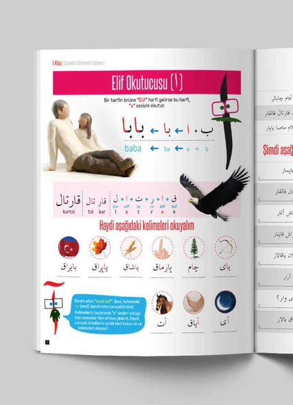 Çocuklar İçin Osmanlıca Eğitim Seti (12 Kitap) - Resim 6