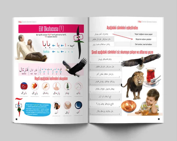 Çocuklar İçin Osmanlıca Eğitim Seti (12 Kitap) - Resim 5
