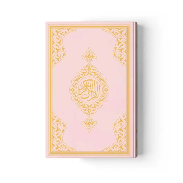 Orta Boy Kur'an-ı Kerim Yeni Cilt (Pembe, Mühürlü) ürün görseli 1