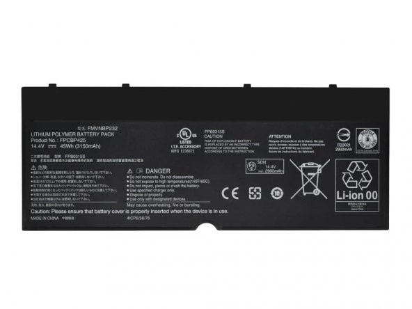 Fujitsu LifeBook U745, FPCBP425 Notebook Bataryası ürün görseli 1